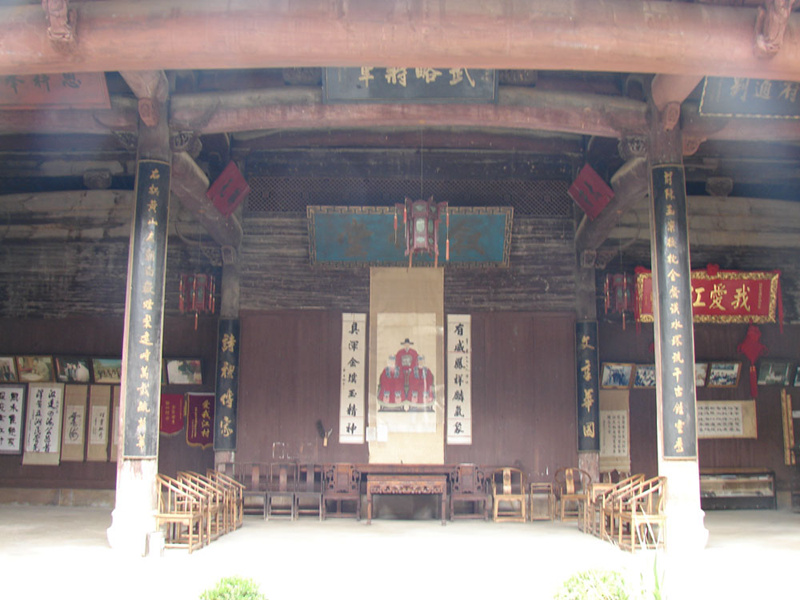 祠堂摆设